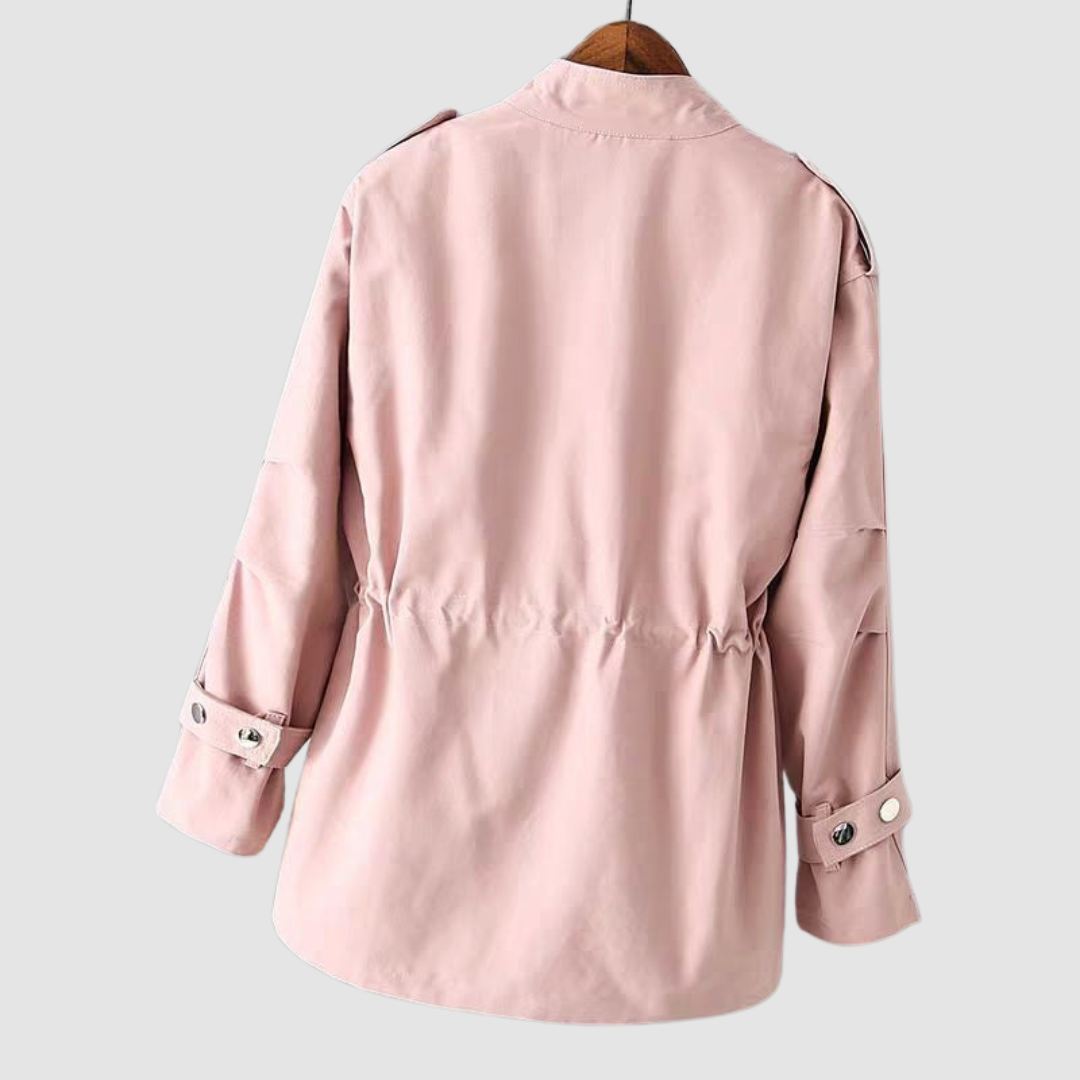 Assuntina Giacca Donna con Collo Classico con Zip e Tasche, foto 5