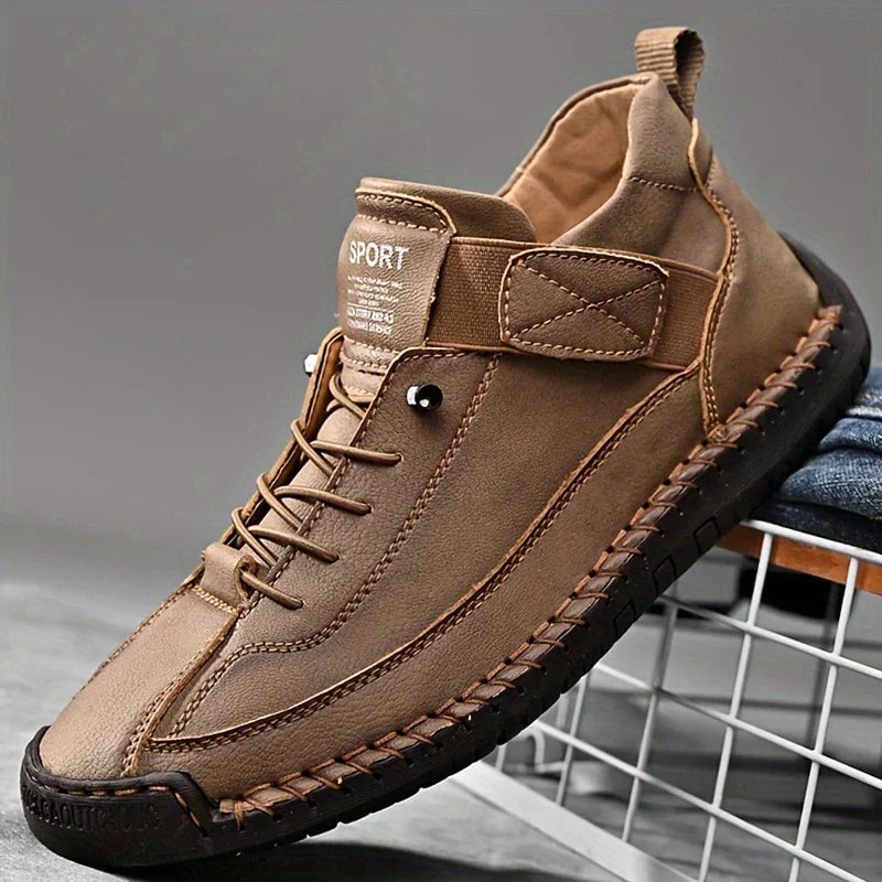 Bice Sneakers Donna con Lacci e Suola Piatta in Kaki, foto 1