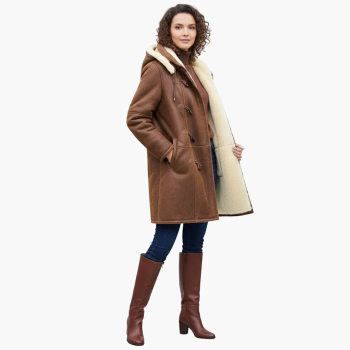 Federica Cappotto Donna con Revers con Bottoni e Tasche, foto 3