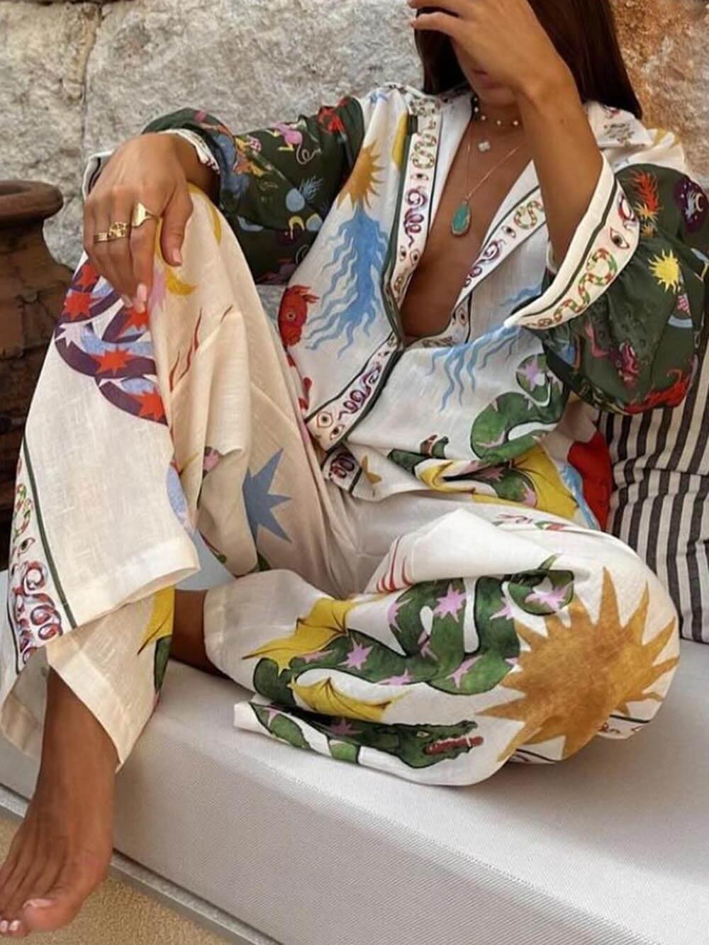Filiberta Completo Donna con Elastico a Maniche Lunghe, foto 3
