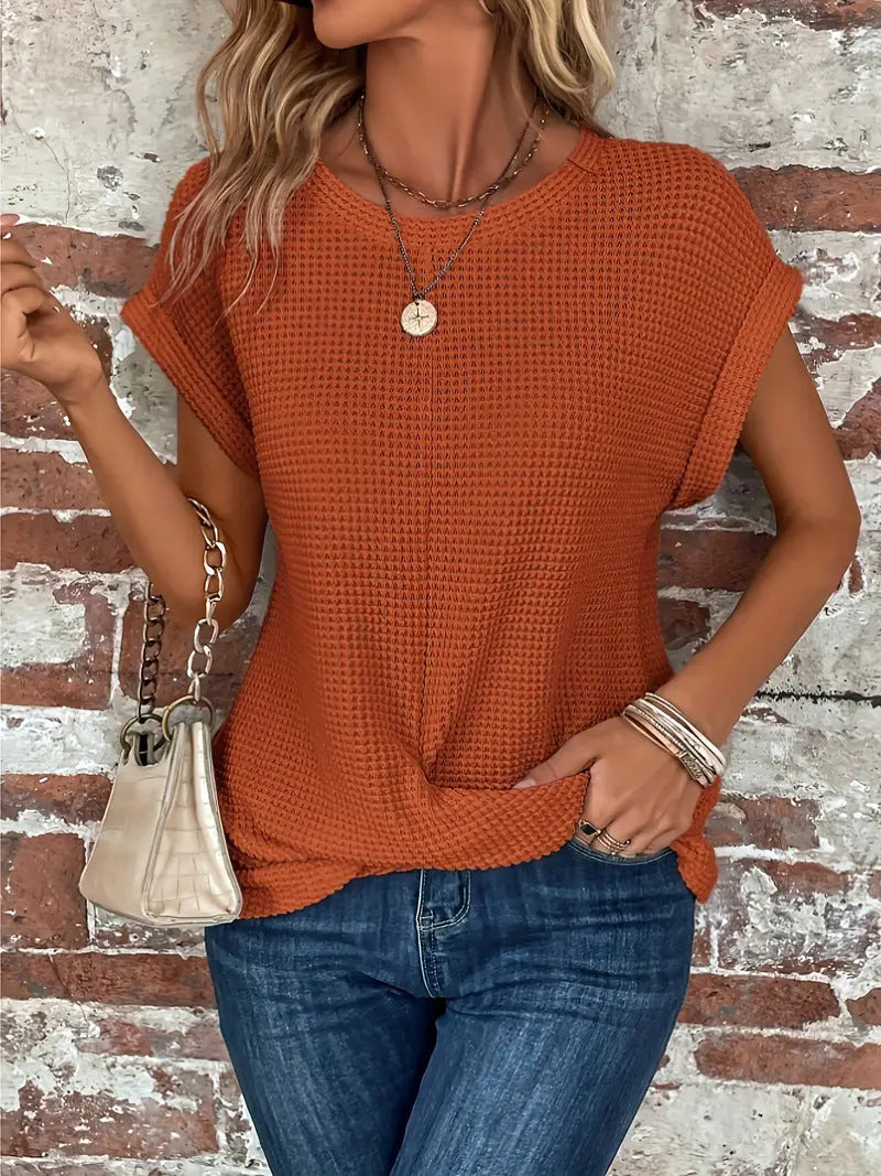 Gelsomina Camicia Donna dalla Vestibilità Morbida con Girocollo, foto 8