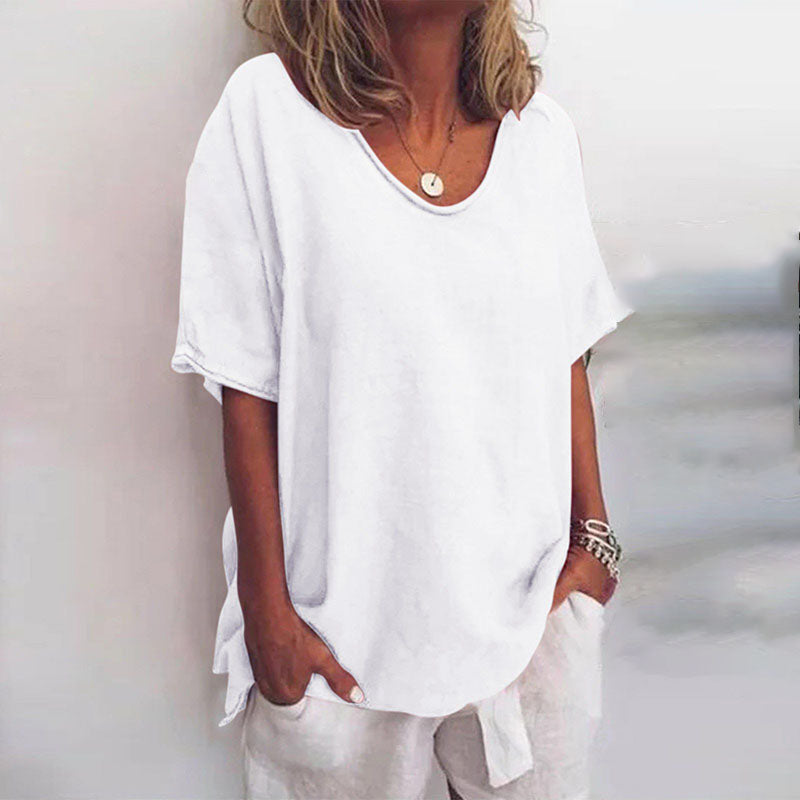 Gemmina Top Donna in Poliestere dalla Vestibilità Morbida, foto 3