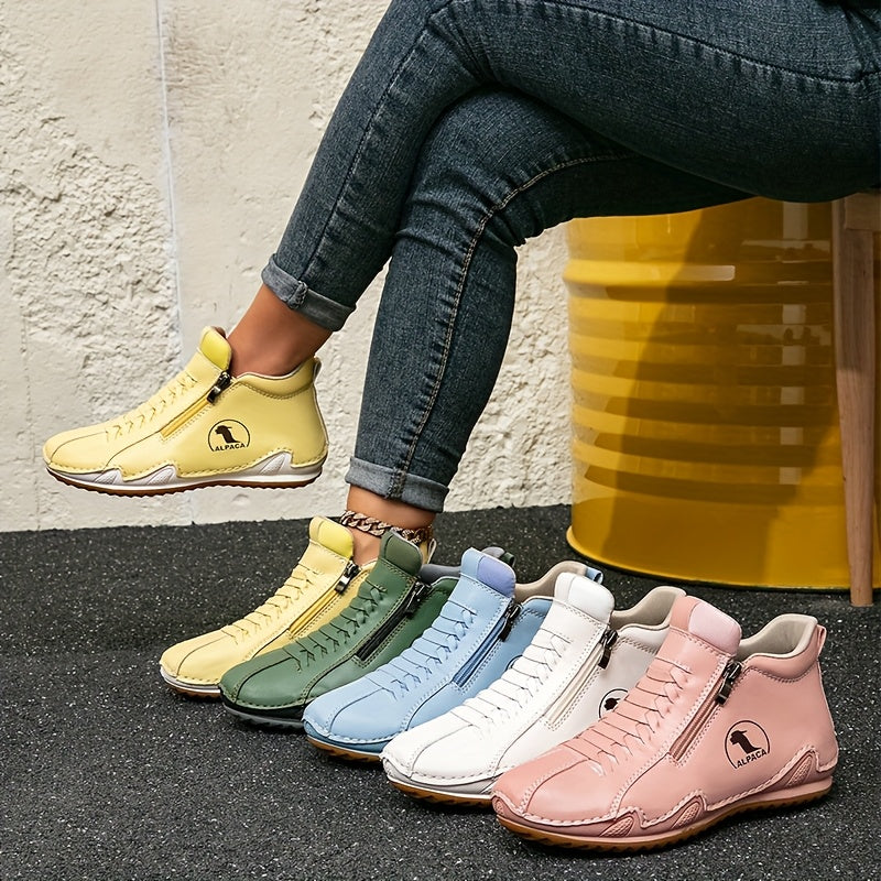 Michela Scarpe Donna con Lacci e Suola Piatta, foto 2
