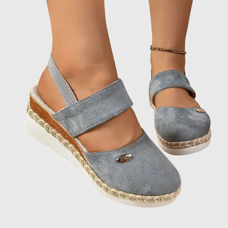 Onesta Sandali Donna con Elastico e Suola Spessa, foto 3