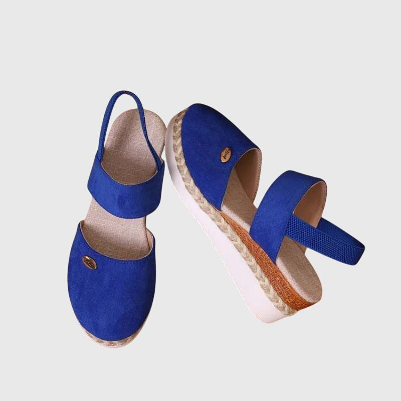 Onesta Sandali Donna con Elastico e Suola Spessa, foto 6