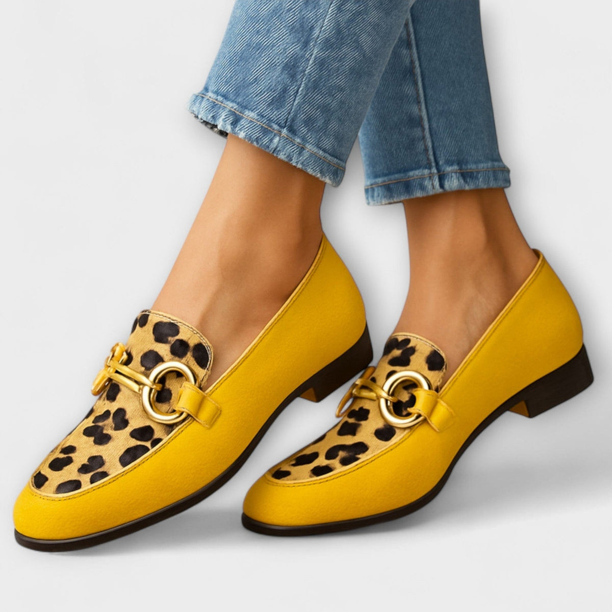 Oriana Ciabatte Donna con Stampa Animalier, foto 1