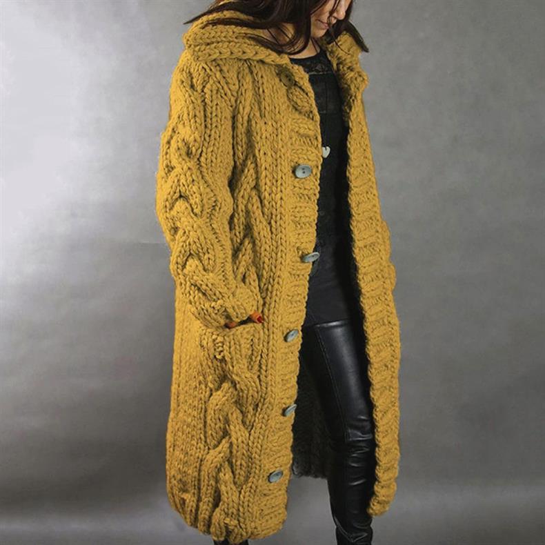Zoe Maglione Donna in Maglia dal Taglio Oversize con Trecce, foto 3