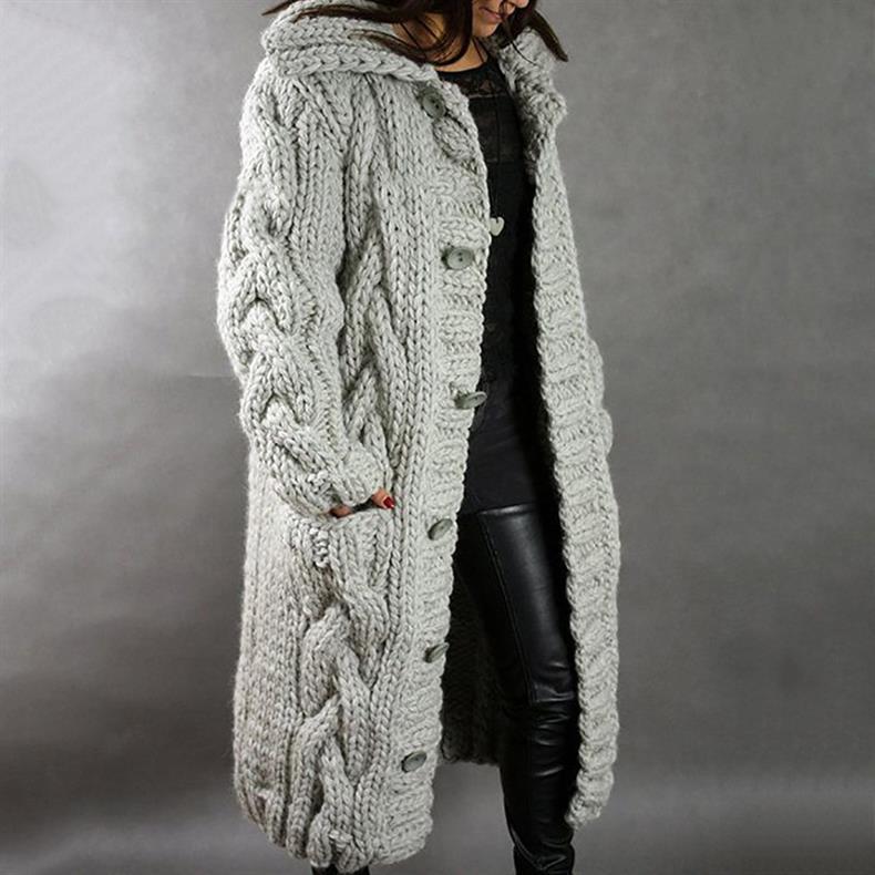Zoe Maglione Donna in Maglia dal Taglio Oversize con Trecce, foto 4