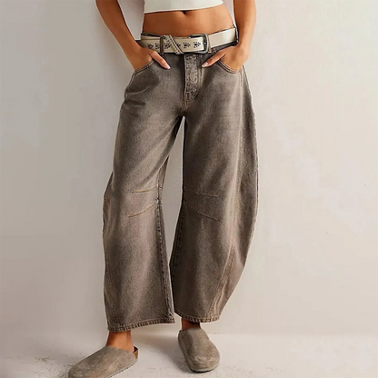 Altea Jeans Donna in Denim a Zampa in Azzurro, foto 3