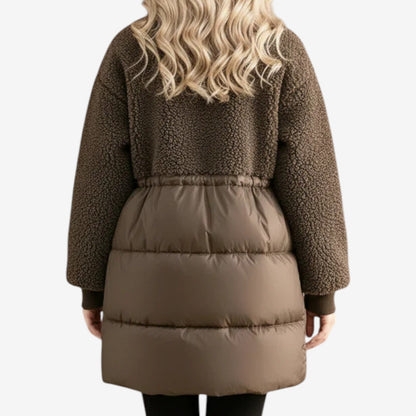 Antonella Cappotto Donna con Collo alla Coreana con Zip e Trapuntatura, foto 2