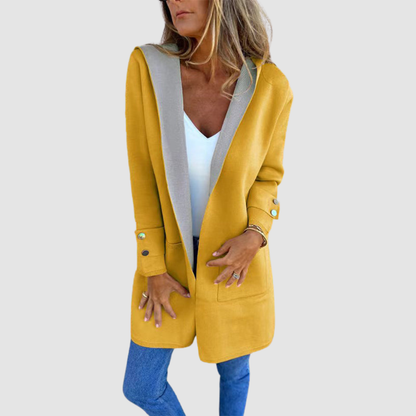 Artura Giacca Donna con Cappuccio e Color Block, foto 6