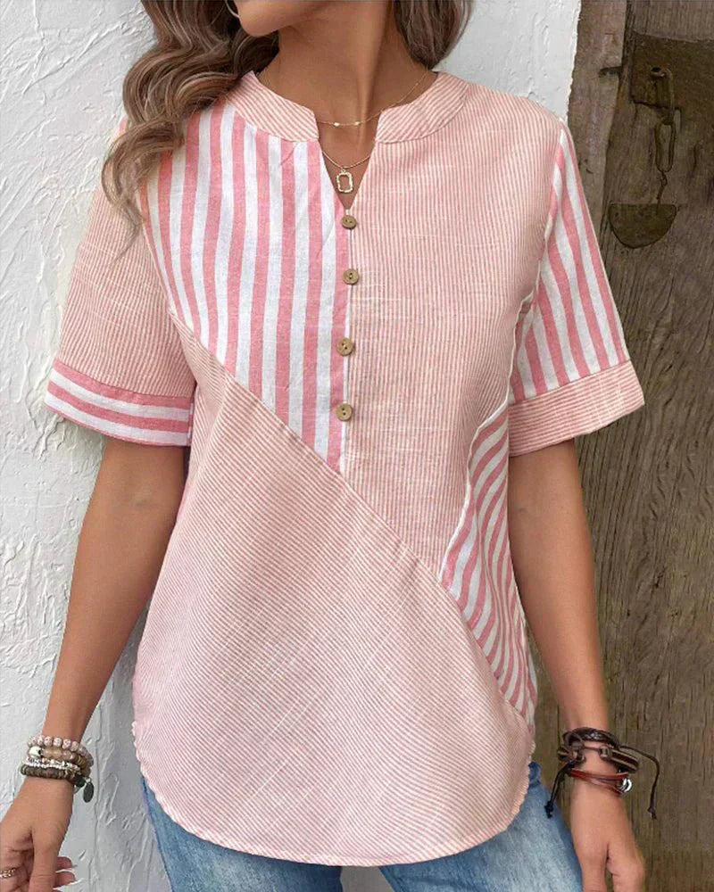 Atena Blusa Donna a Zampa con Righe, foto 6