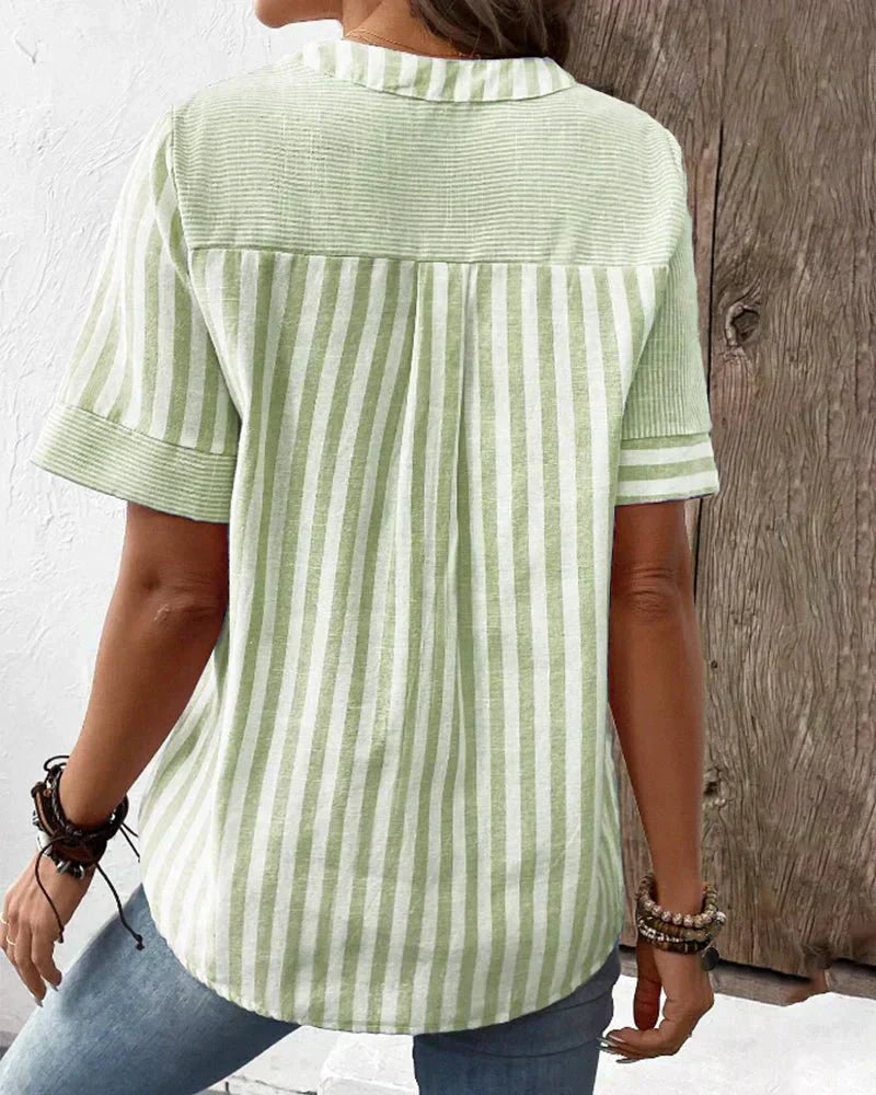 Atena Blusa Donna a Zampa con Righe, foto 7