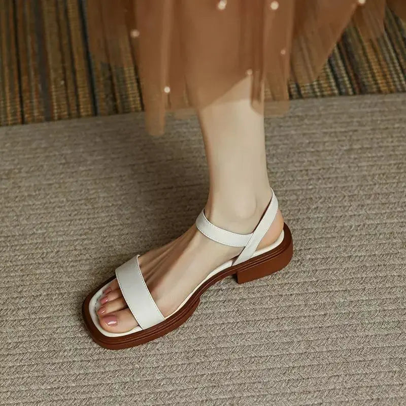 Carmela Sandali Donna con Suola Piatta e a Punta Aperta, foto 5