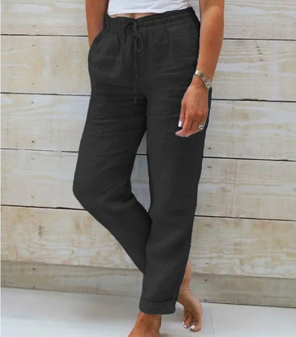 Carolina Pantaloni Donna in Poliestere con Quadri, foto 6
