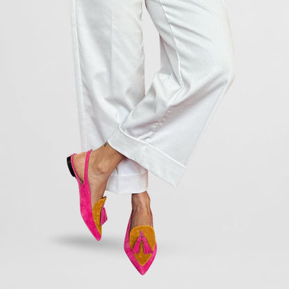 Donatella Ballerine Donna con Frange, foto 2