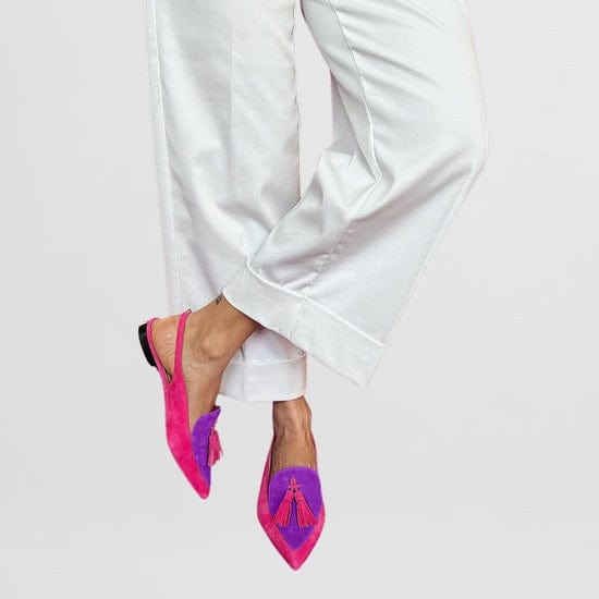 Donatella Ballerine Donna con Frange, foto 3