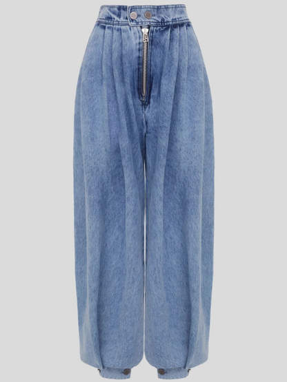 Donatina Jeans Donna in Denim a Vita Alta, foto 4