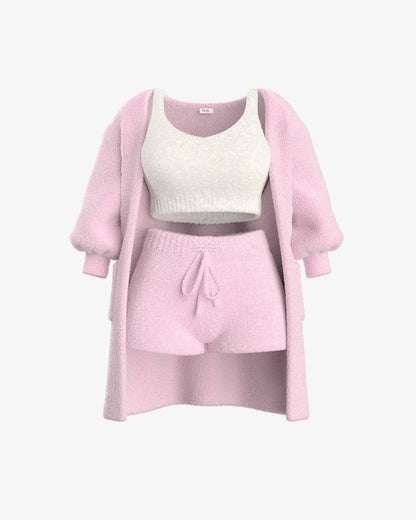 Elide Completo Donna in Maglia con Coulisse, foto 3