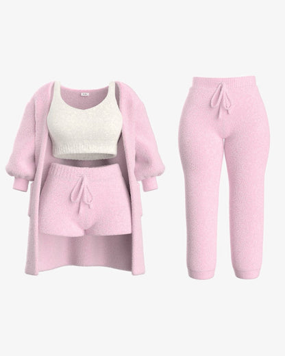 Elide Completo Donna in Maglia con Coulisse, foto 4