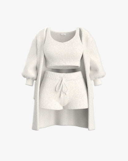 Elide Completo Donna in Maglia con Coulisse, foto 5