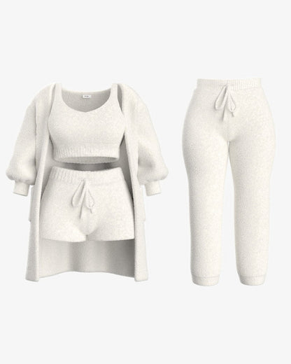Elide Completo Donna in Maglia con Coulisse, foto 6