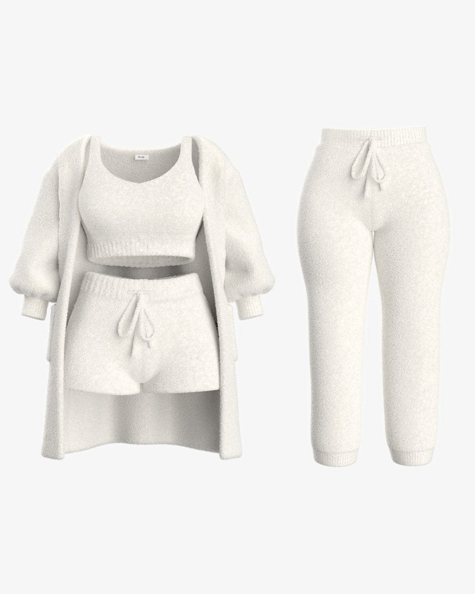 Elide Completo Donna in Maglia con Coulisse, foto 6