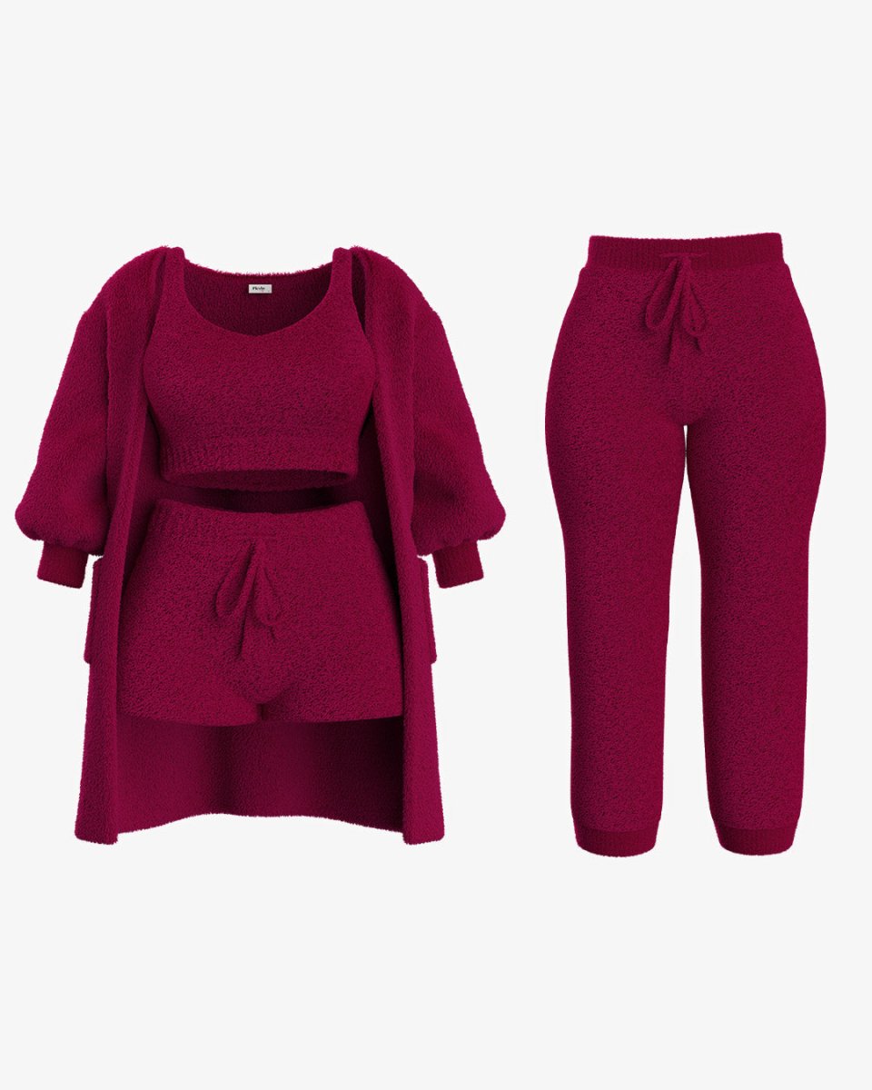 Elide Completo Donna in Maglia con Coulisse, foto 8