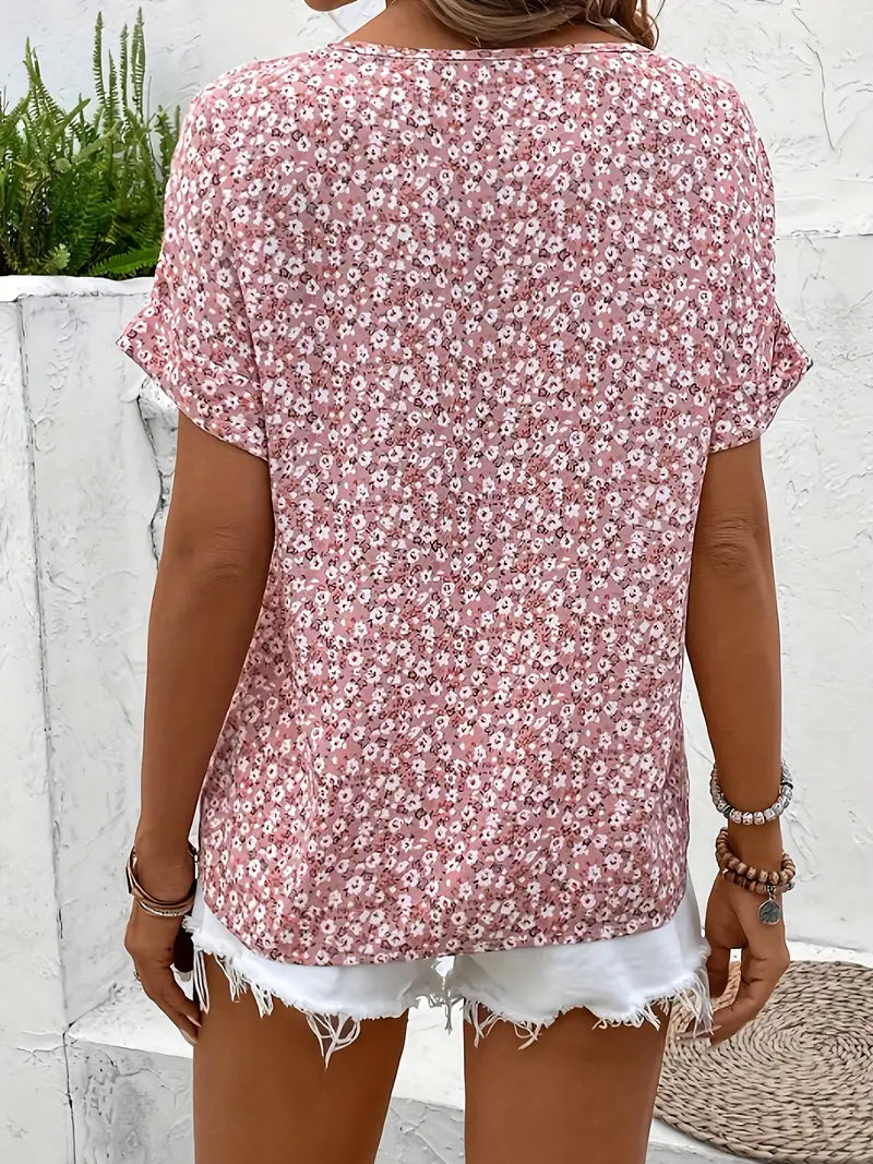 Elisabetta Blusa Donna con Stampa Floreale, foto 2