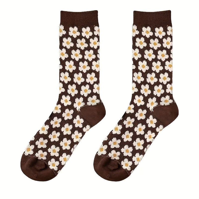 Elodia Calzini Donna con Stampa Integrale e Pois in Colori Assortiti, 6 Paia, foto 6
