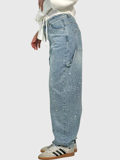 Faustina Pantaloni Donna a Zampa con Tasche, foto 10