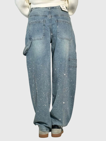 Faustina Pantaloni Donna a Zampa con Tasche, foto 2