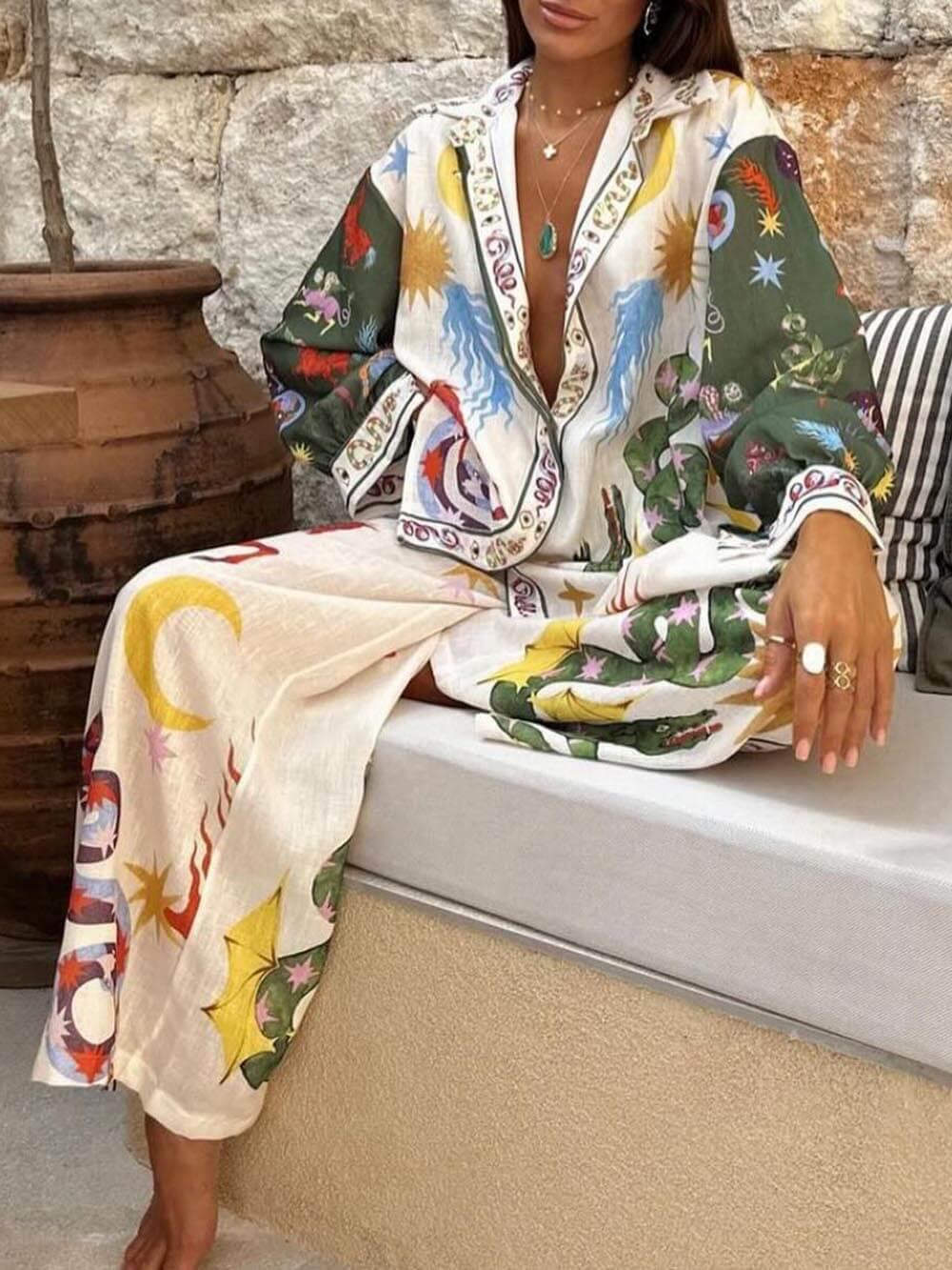 Filiberta Completo Donna con Elastico a Maniche Lunghe, foto 1