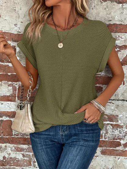 Gelsomina Camicia Donna dalla Vestibilità Morbida con Girocollo, foto 6