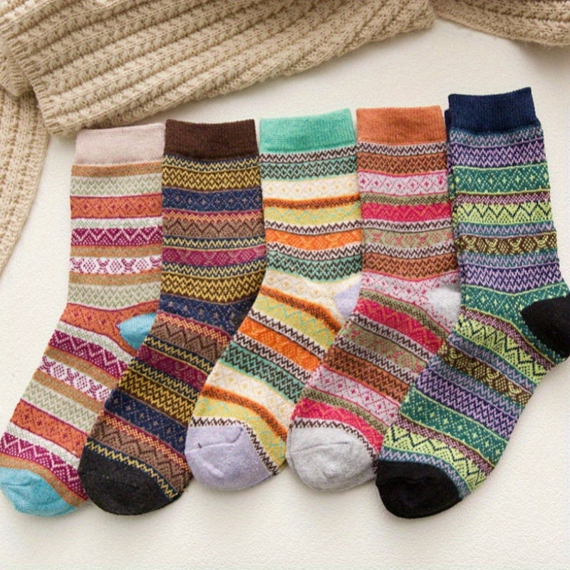 Giada Calzini Donna con Stampa Integrale e Righe in Multicolore, foto 6
