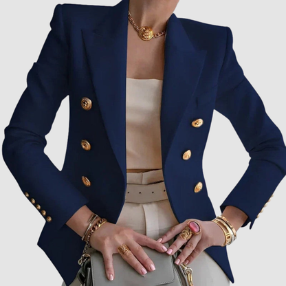 Isa Blazer Donna con Revers con Bottoni, foto 5