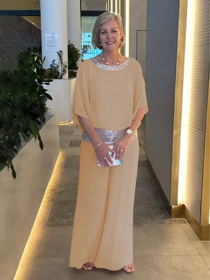 Laudomia Completo Donna a Zampa con Girocollo a Maniche Corte, foto 7