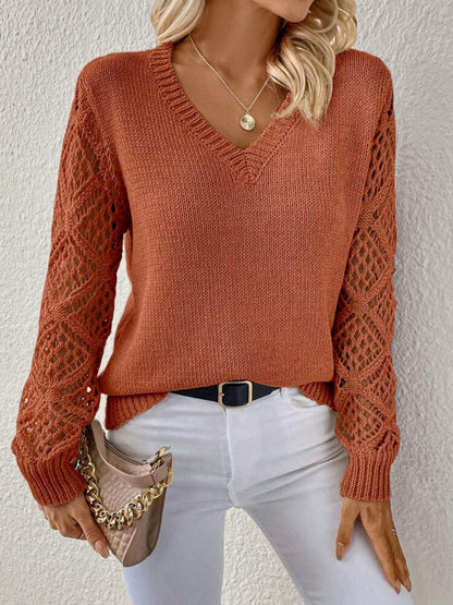 Marcella Maglione Donna in Maglia con Scollo a V, foto 3