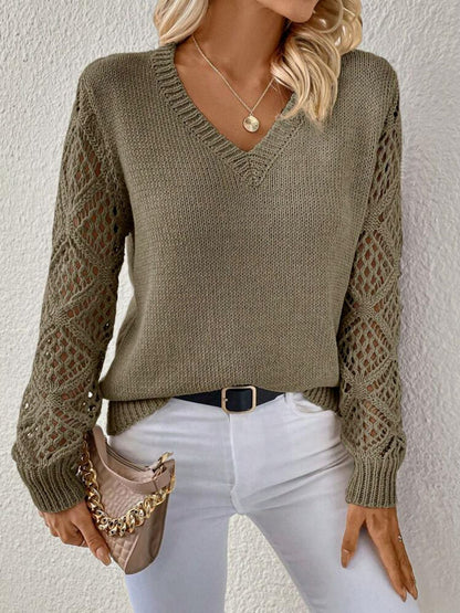 Marcella Maglione Donna in Maglia con Scollo a V, foto 5