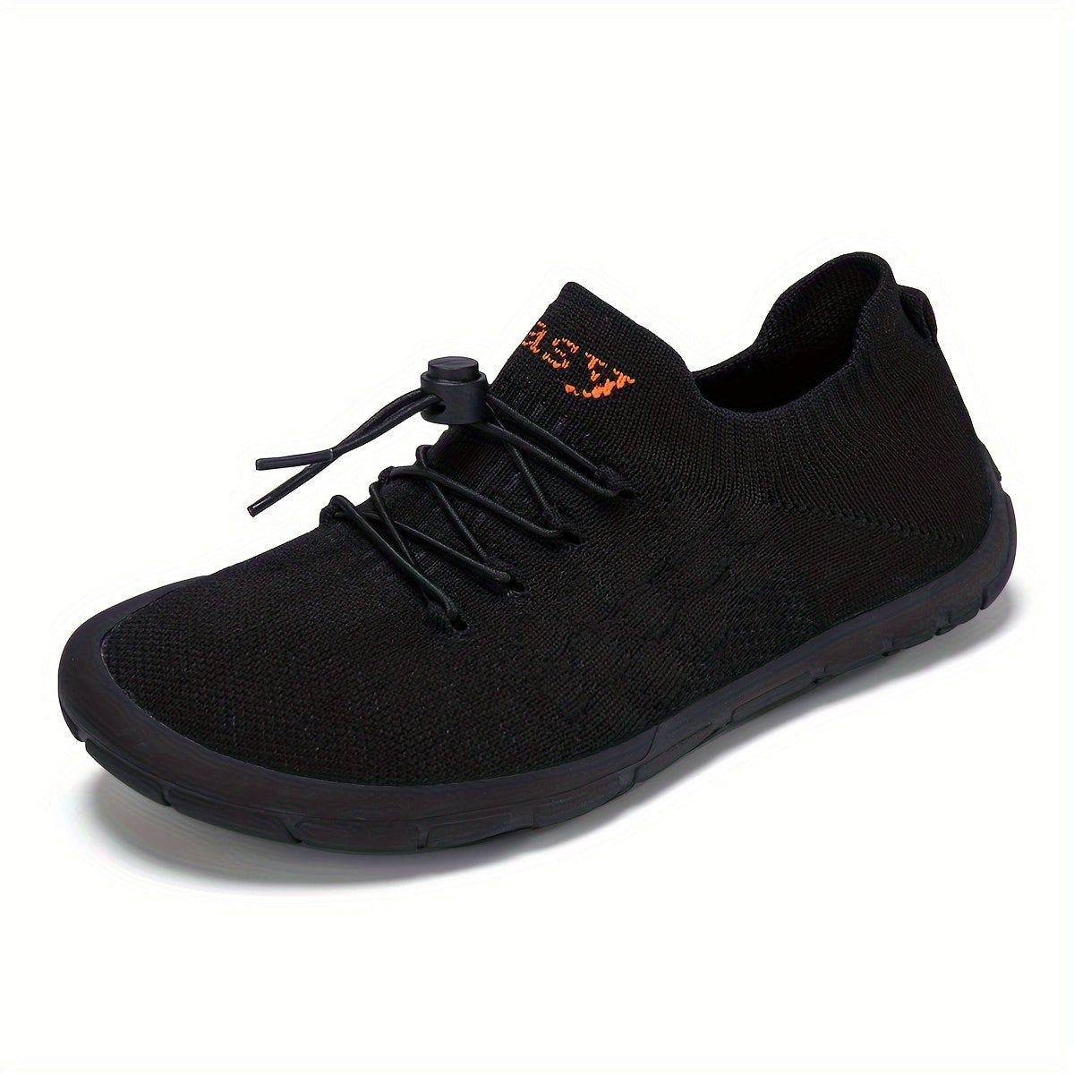 Olimpiade Sneakers Donna con Lacci e Suola Piatta in Nero, foto 4