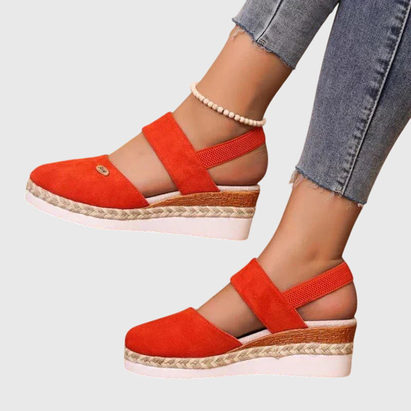 Onesta Sandali Donna con Elastico e Suola Spessa, foto 5