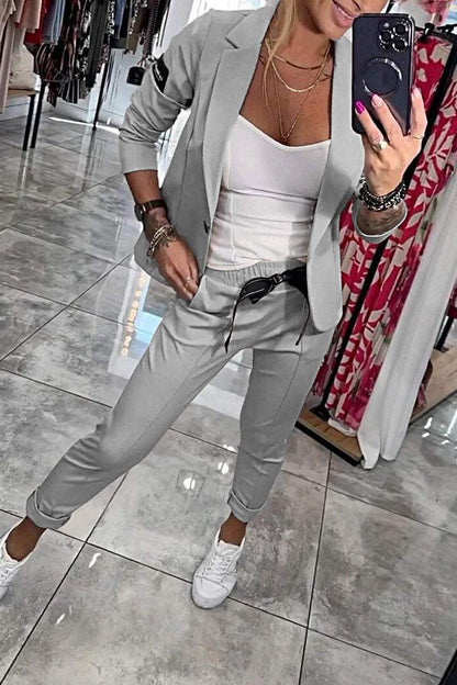 Orazia Completo Donna a Zampa con Revers, foto 4