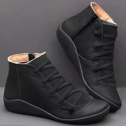 Orchidea Scarpe Donna con Lacci e Suola Spessa, foto 2
