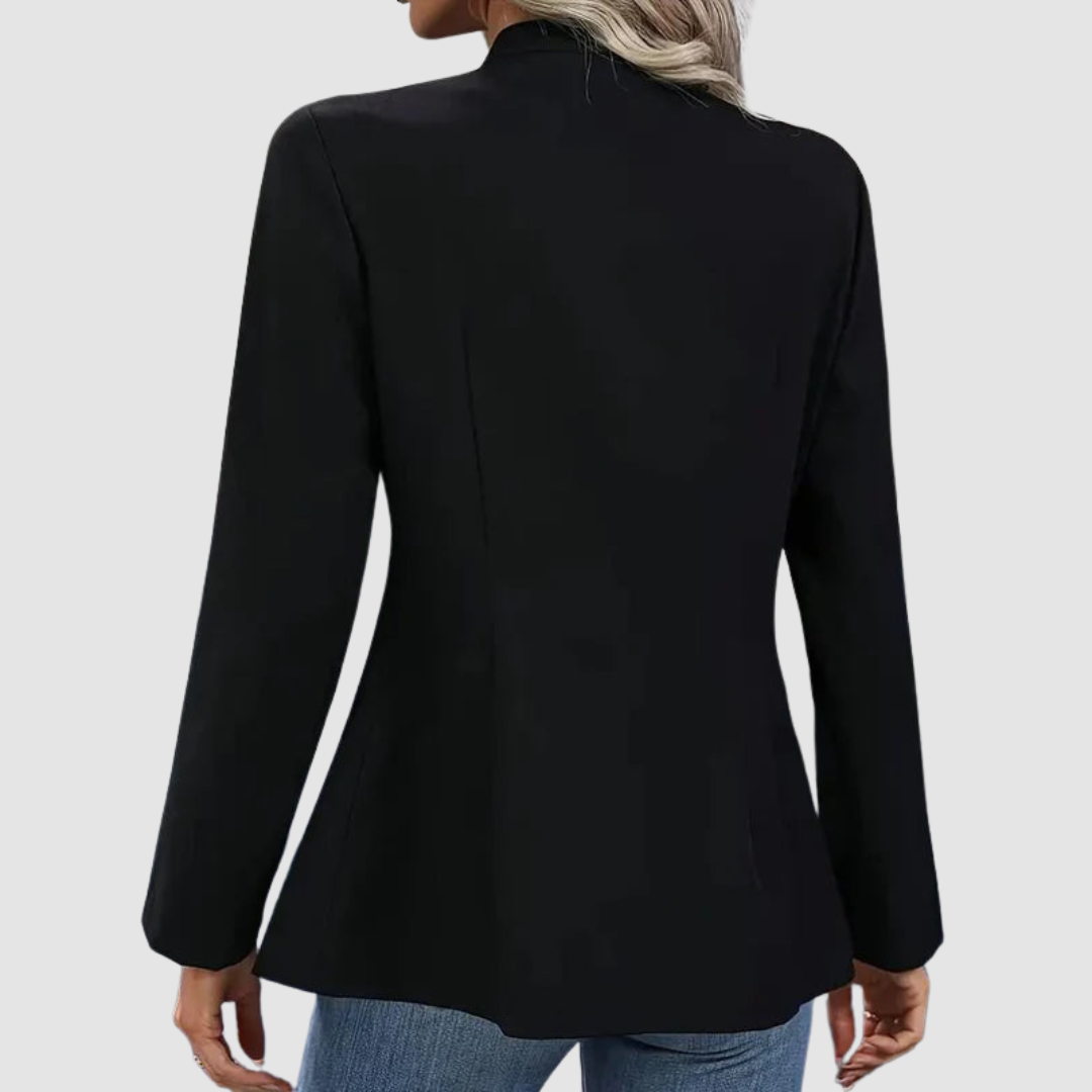 Perlina Blazer Donna in Cotone con Bottoni, foto 6