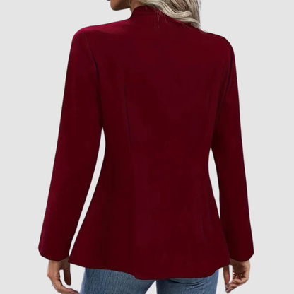 Perlina Blazer Donna in Cotone con Bottoni, foto 9