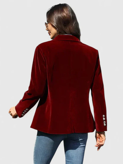 Raimonda Blazer Donna con Revers con Bottoni a Maniche Lunghe, foto 5