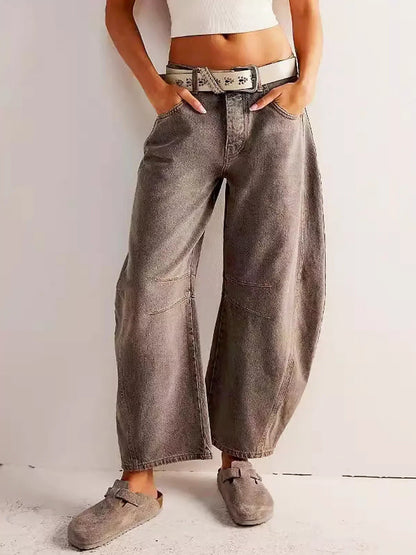 Rosmunda Jeans Donna in Denim a Zampa, foto 4