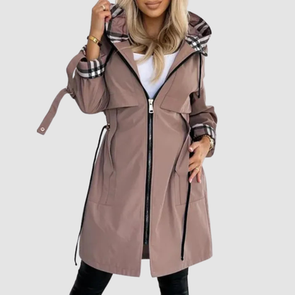 Sandrina Cappotto Donna con Cappuccio con Zip, foto 1