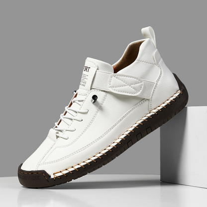 Sibilla Sneakers Donna con Lacci e Suola Piatta in Beige, foto 7