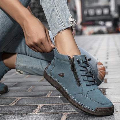Vannina Scarpe Donna con Lacci e Suola Piatta in Verde Scuro, foto 9